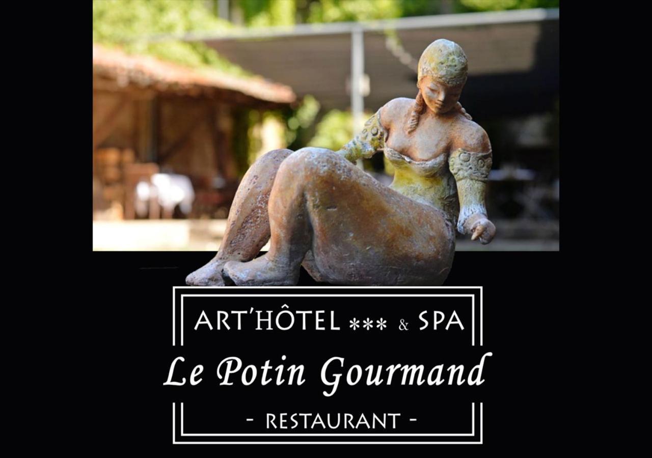Art'Hotel & Spa Le Potin Gourmand Cluny Eksteriør billede